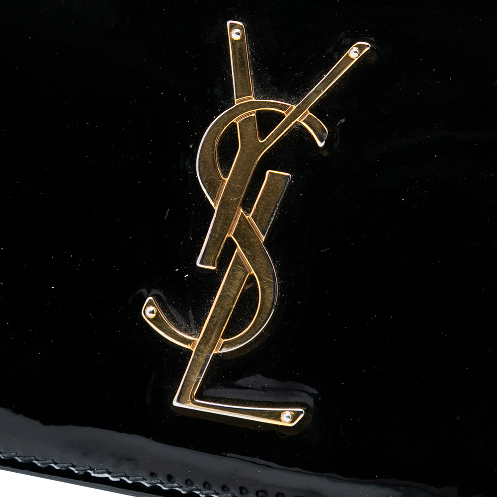 Pre-Loved Saint Laurent Small Patent Monogram Sunset Crossbody - Picture 6 of 7